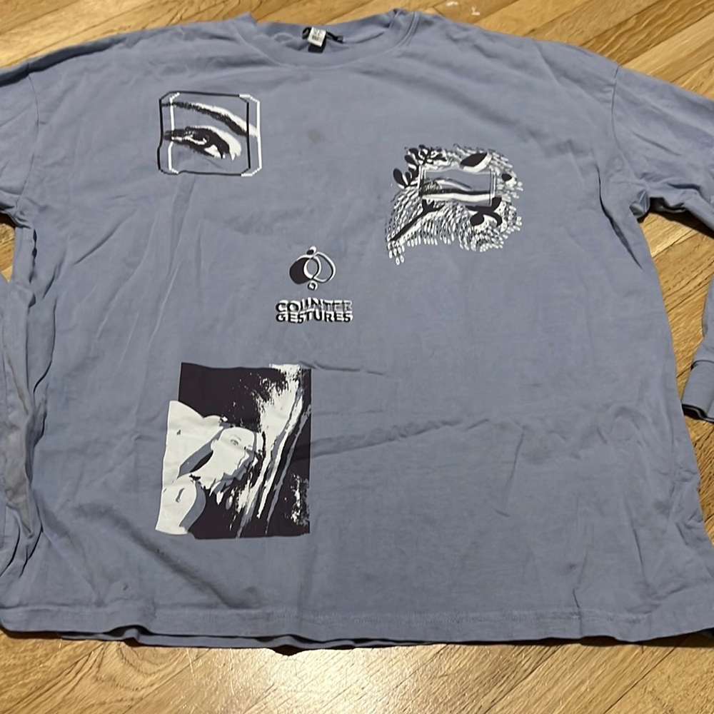 purple lightweight long sleeve tshirt